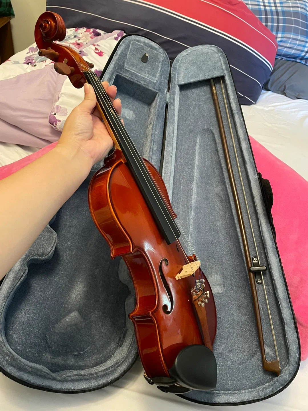 Violin with Case and Bow image indicator(3)