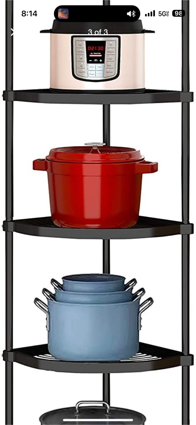 5-Tier Corner Shelf Organizer - photo 3