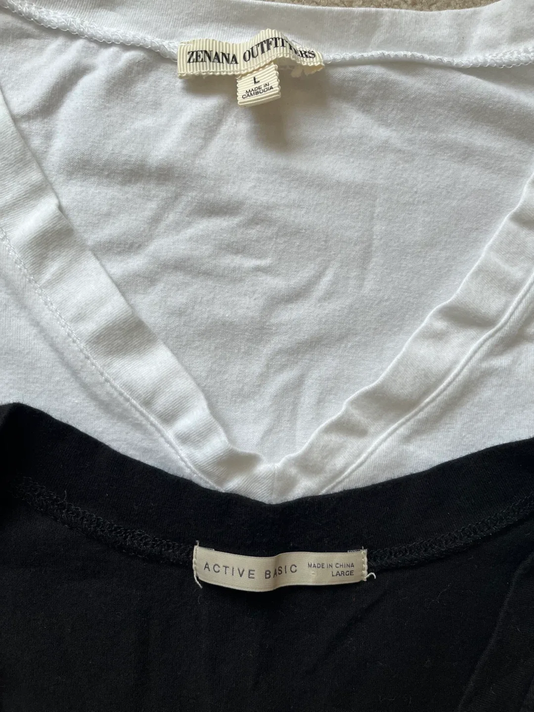 Ladies Basic slim Tees - Size L image indicator(3)