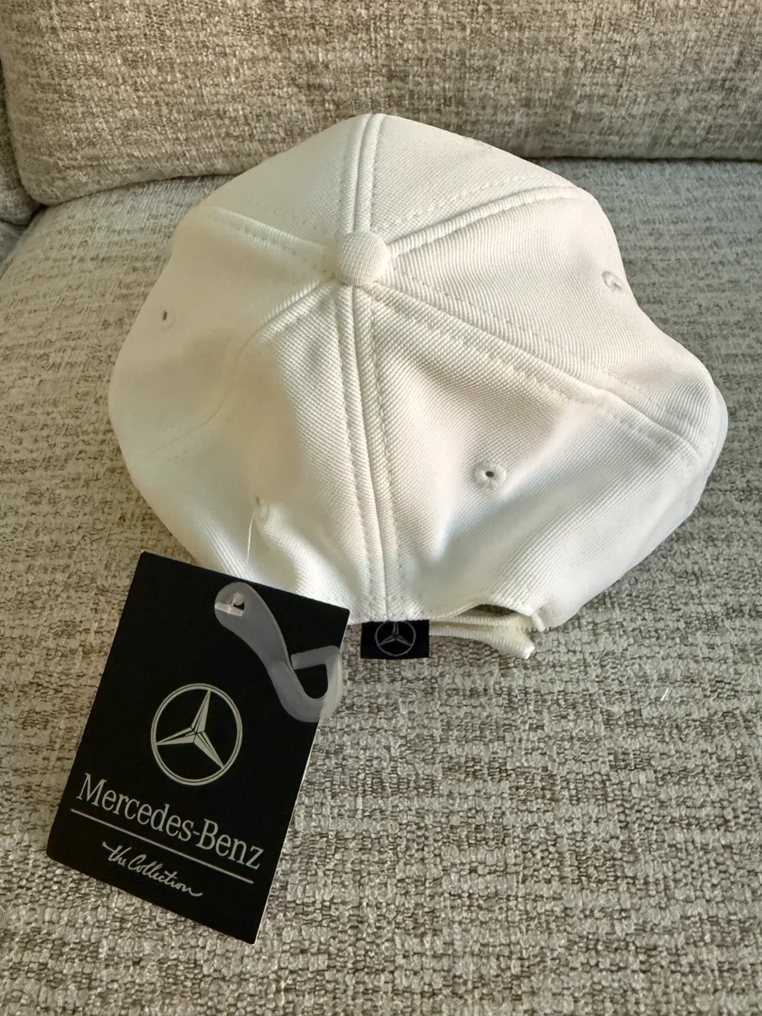 Mercedes-Benz White Baseball Cap - The Collection image indicator(2)