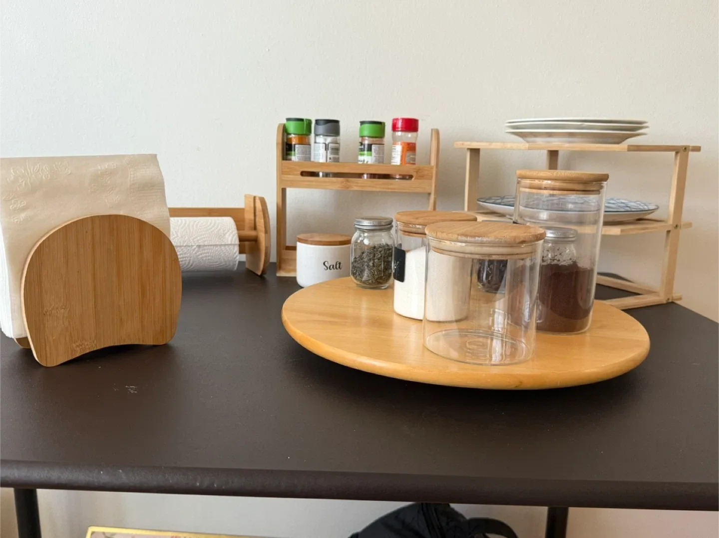🚚Moving sale Bamboo kitchen set thumbnail