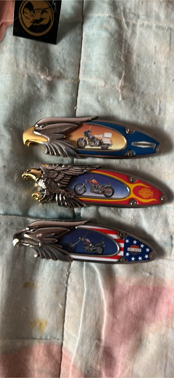Harley Davidson Eagle Pocket Knives - photo 3
