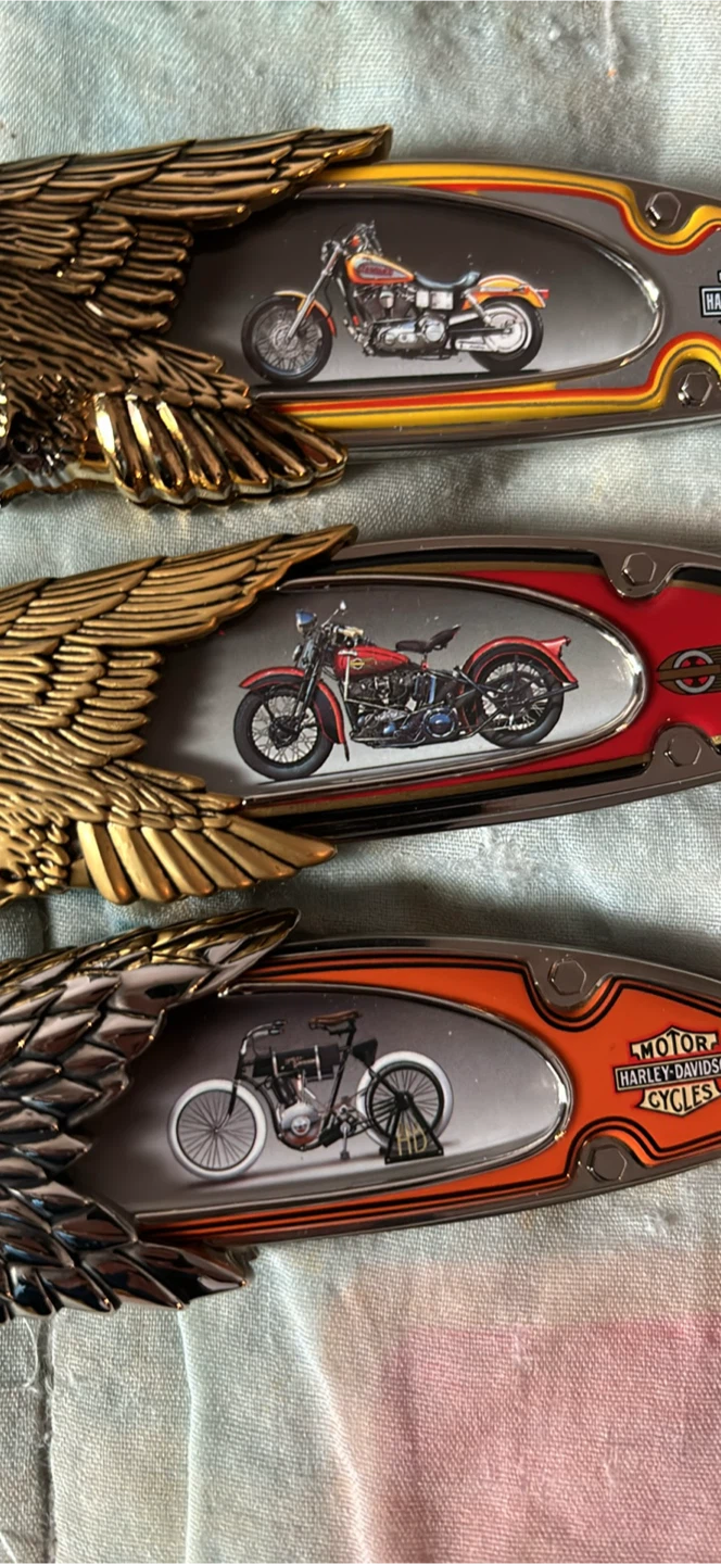 Harley Davidson Eagle Pocket Knives