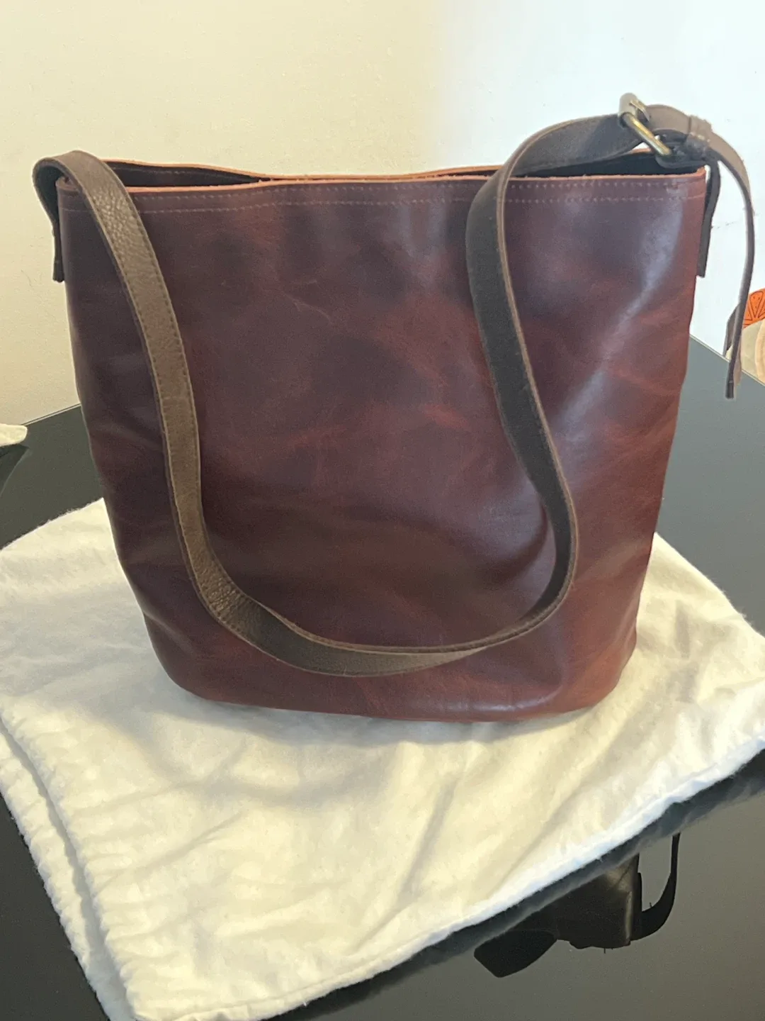 Leather Bucket Bag (Timberland)