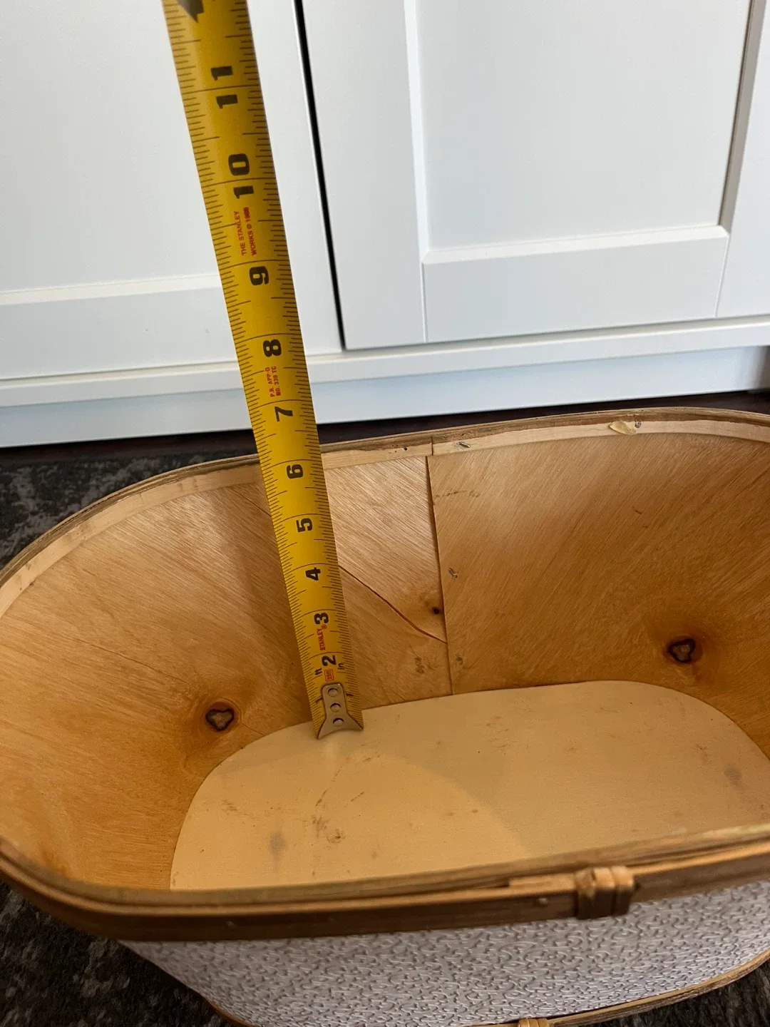 Oval Wooden Basket image indicator(5)