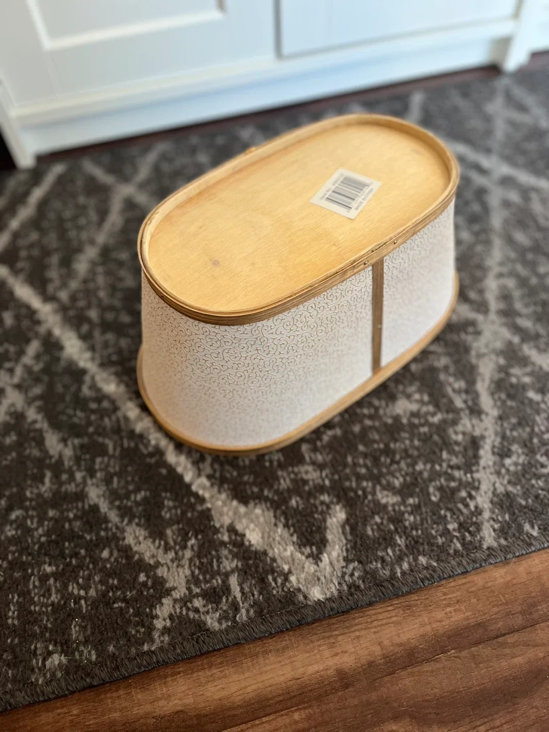 Oval Wooden Basket image indicator(3)