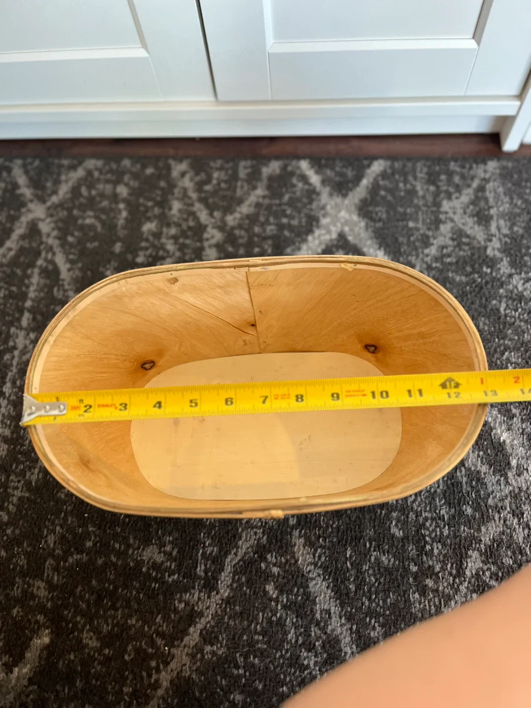 Oval Wooden Basket image indicator(4)