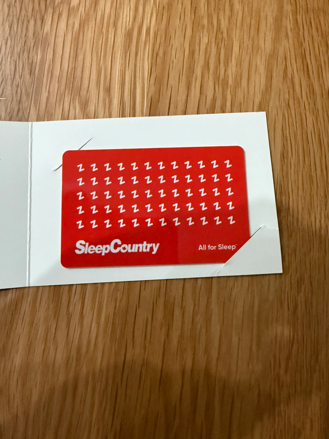 Sleep Country Giftcard