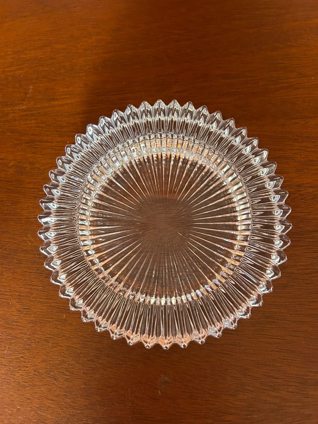 Vintage Clear Glass Dish Set(5) image indicator(3)