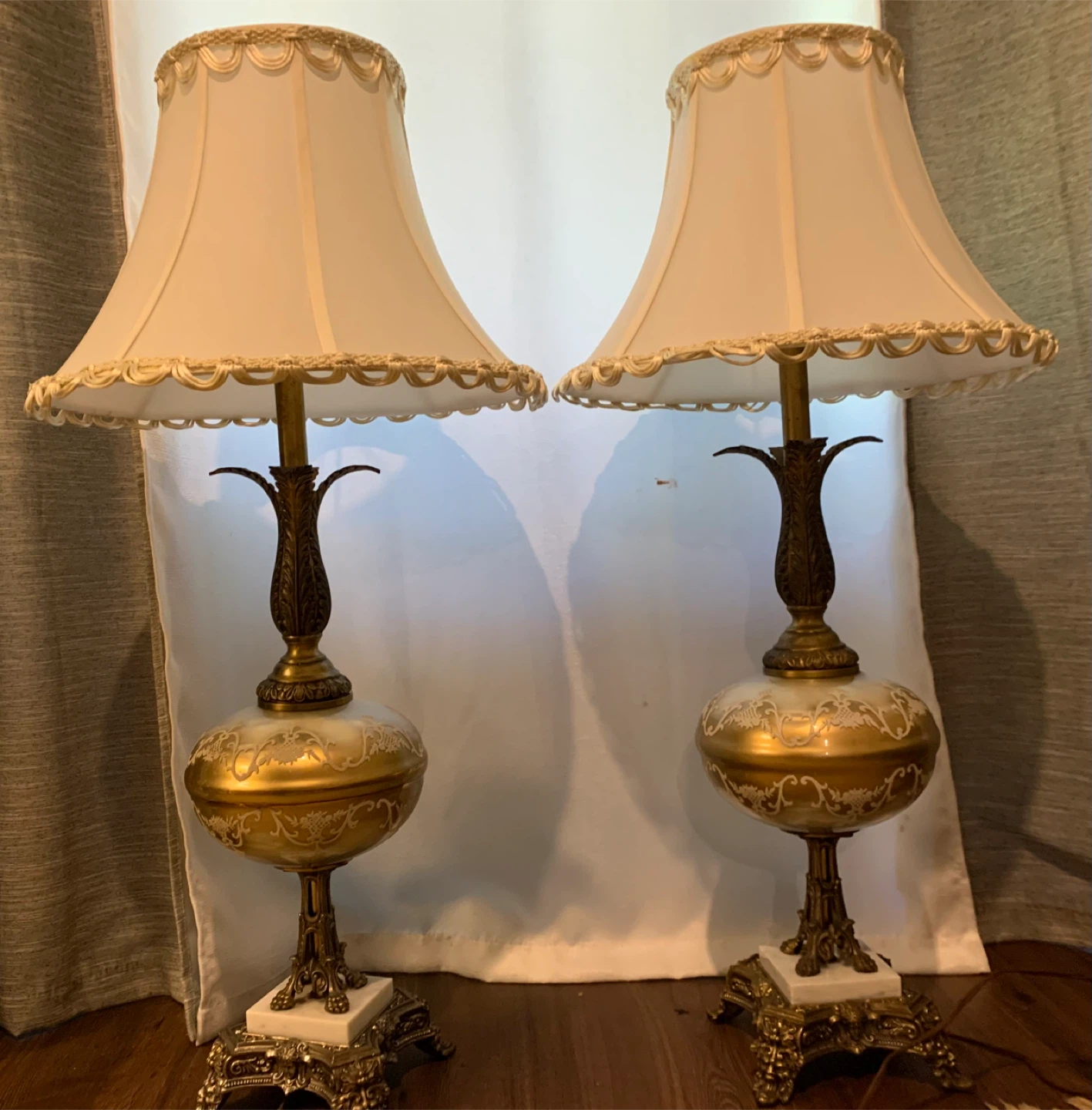 Vintage Golden Style Table Lamp - photo 5