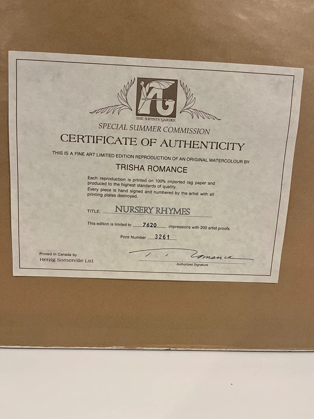 Framed print “ Nursery Rhymes” by Trisha Romance image indicator(6)