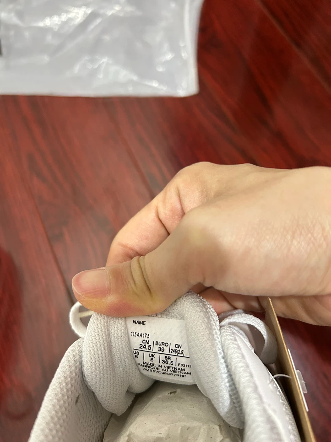 Asics White Sneakers, US Size 6 (Women's)