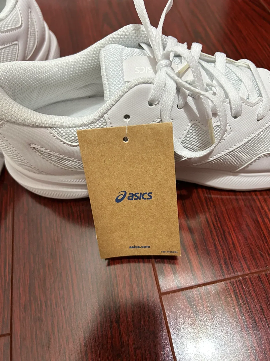 Asics White Sneakers, US Size 6 (Women's) image indicator(4)