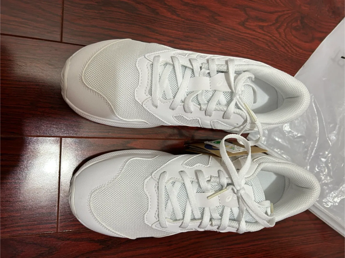 Asics White Sneakers, US Size 6 (Women's) image indicator(2)