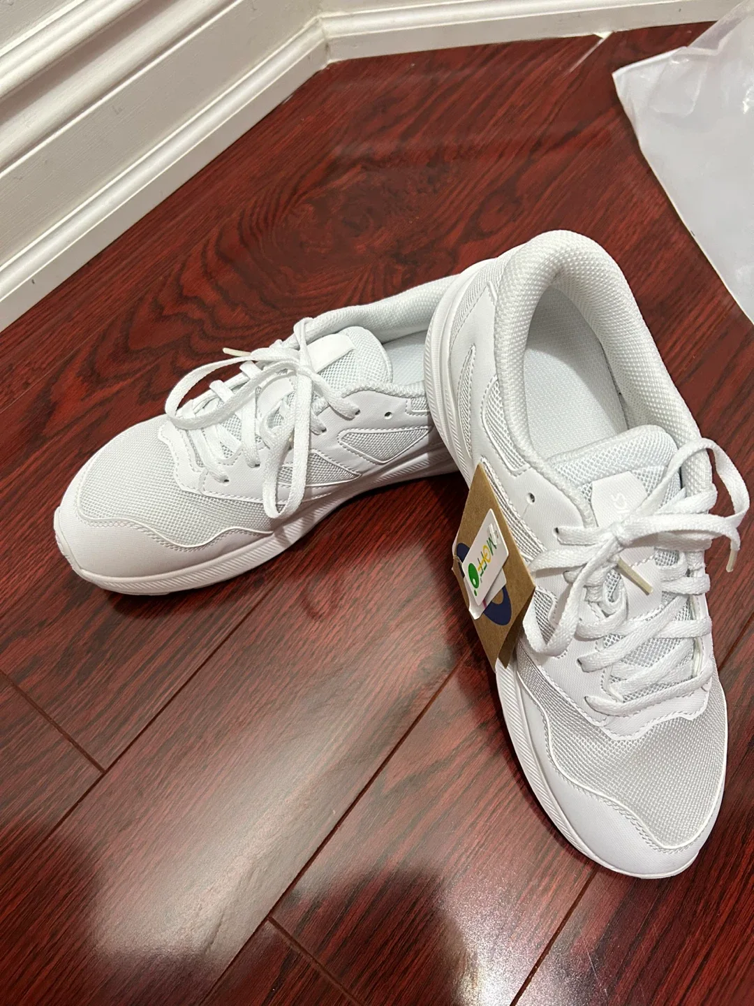 Asics White Sneakers, US Size 6 (Women's) image indicator(5)