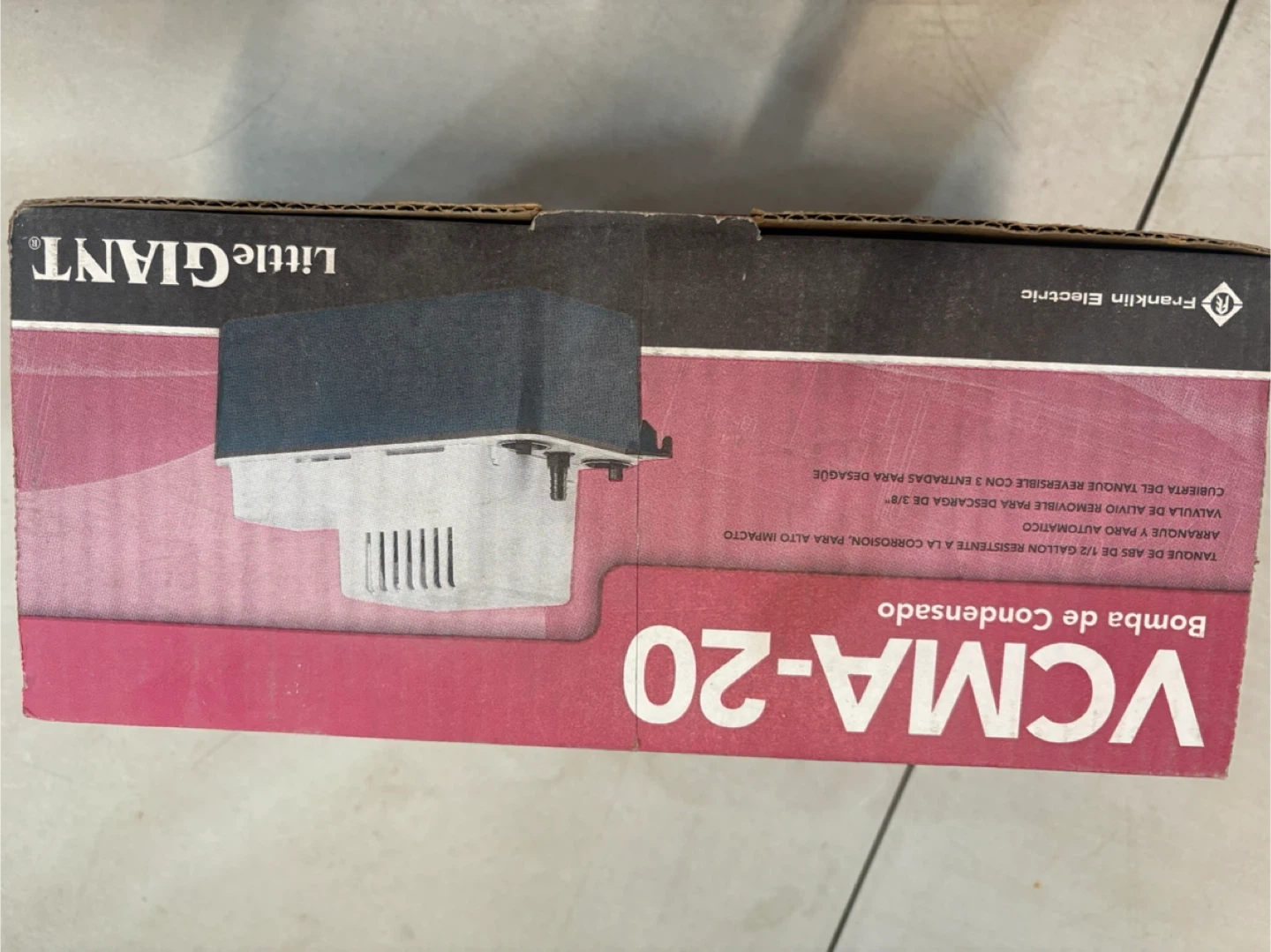Little Giant VCMA-20 Condensate Pump - photo 4