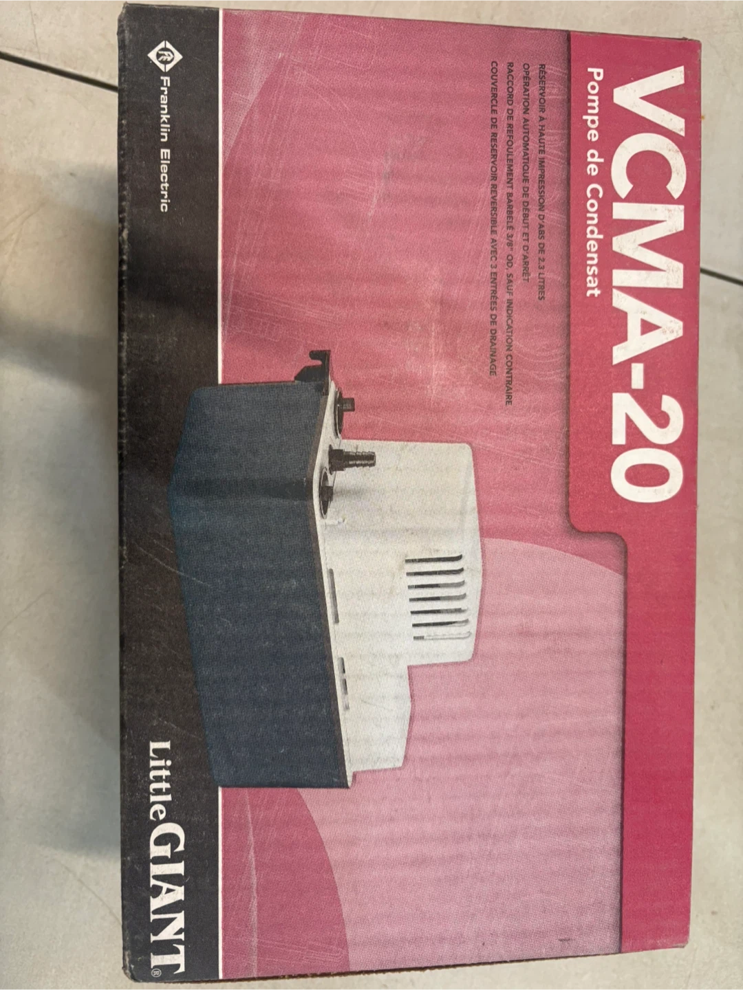 Little Giant VCMA-20 Condensate Pump
