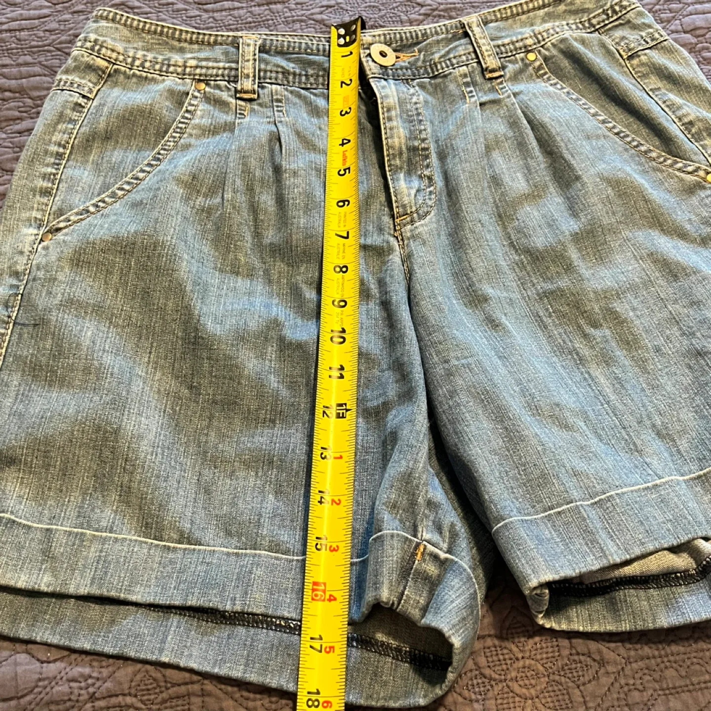 Rafaella WKND Denim Shorts image indicator(7)