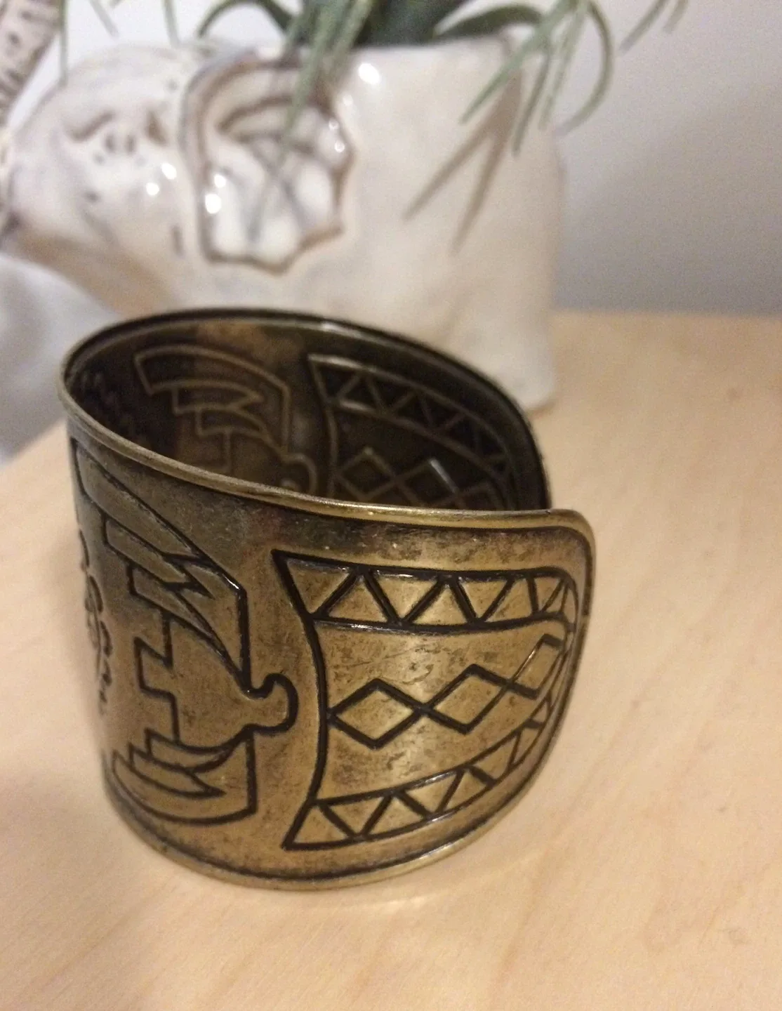 New Etched Cuff Bracelet image indicator(2)
