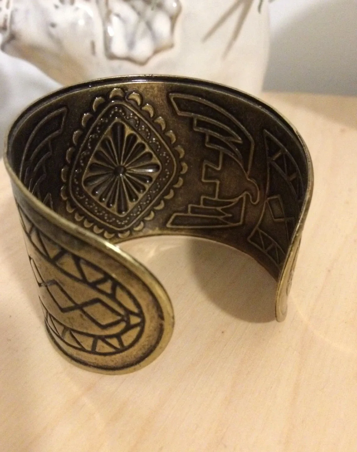 New Etched Cuff Bracelet image indicator(3)