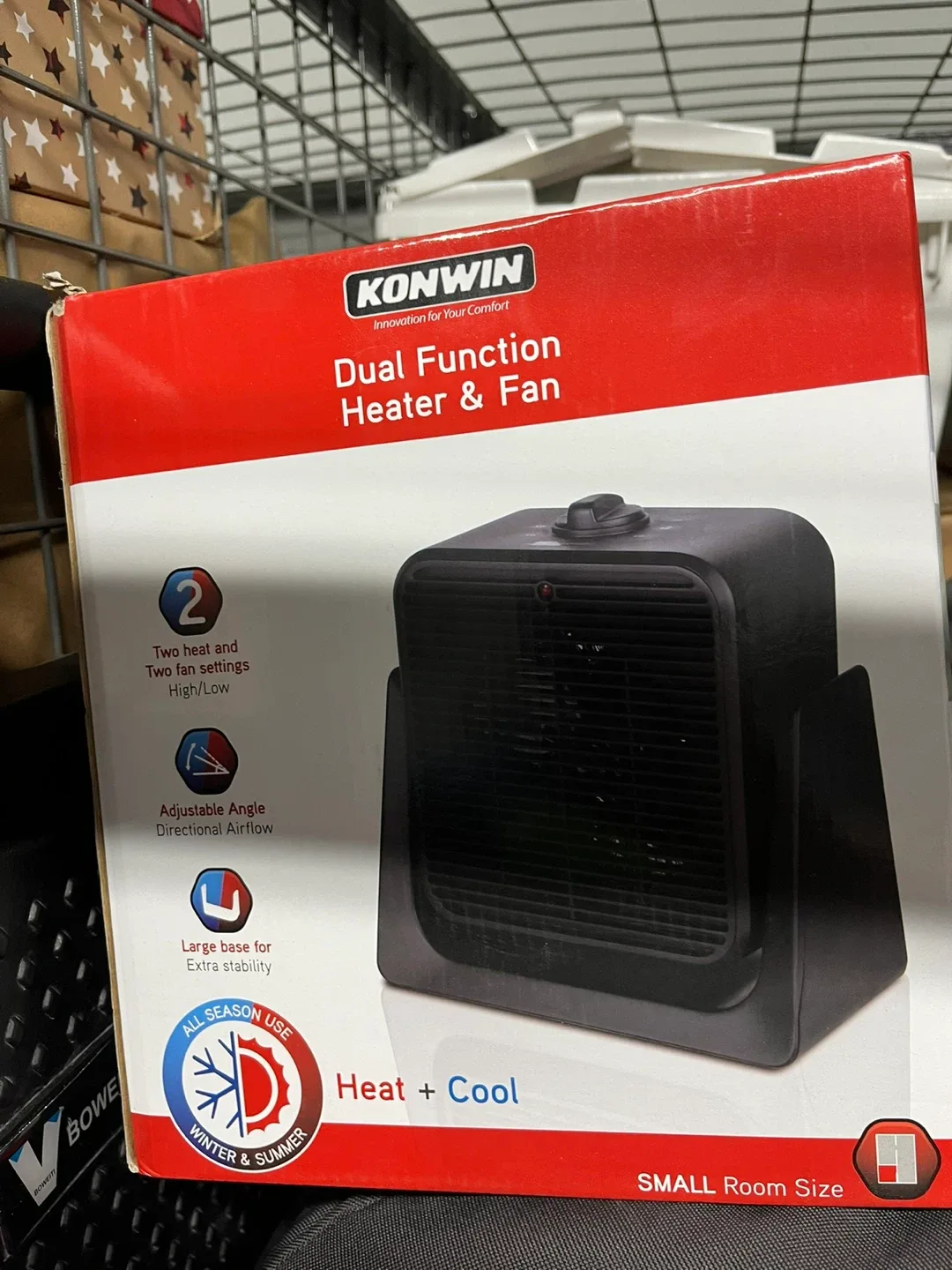 Konwin Dual Function Heater & Fan - Small Room Size image indicator(2)