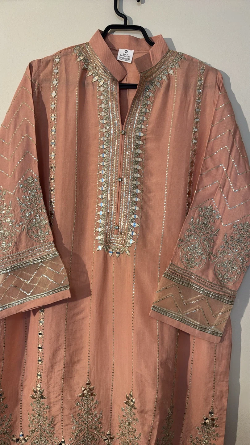 Peach Salwar Kameez Suit - photo 2