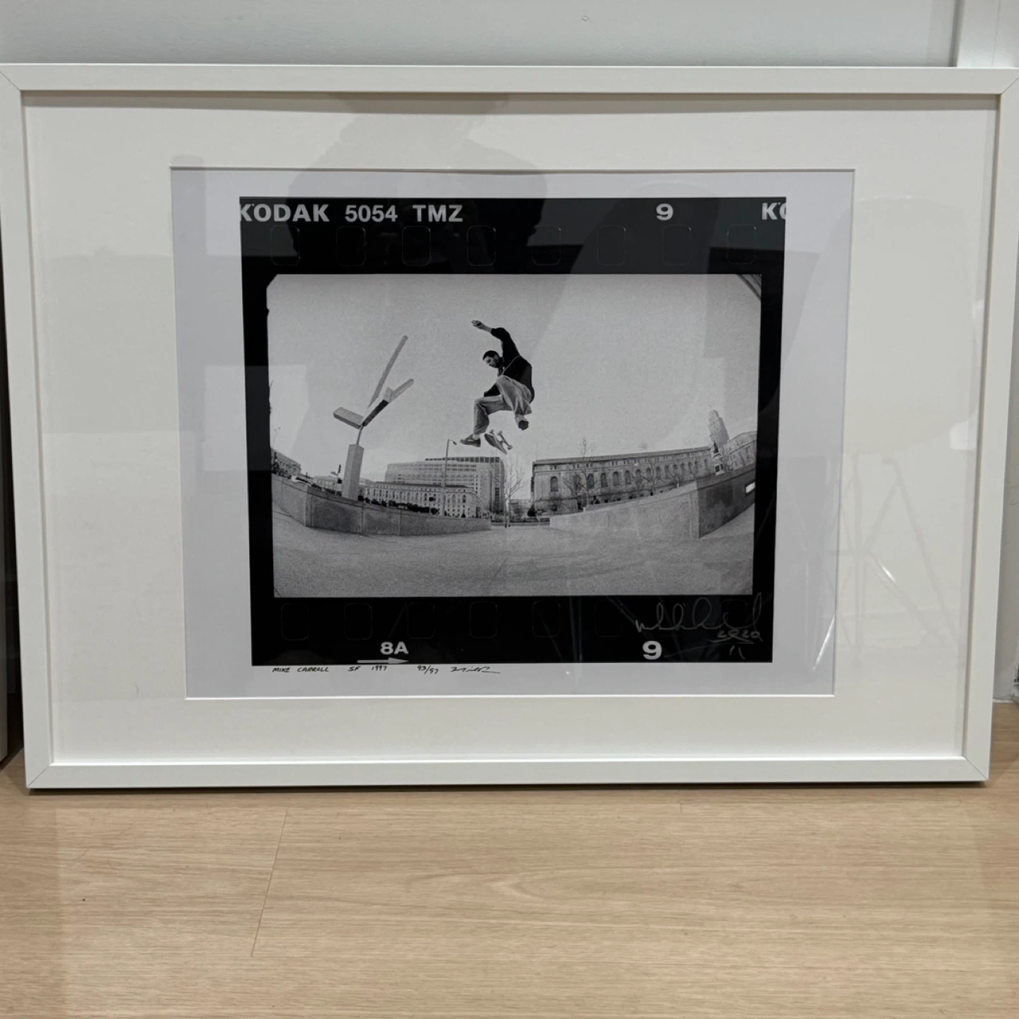 Mike Carroll Framed Photo