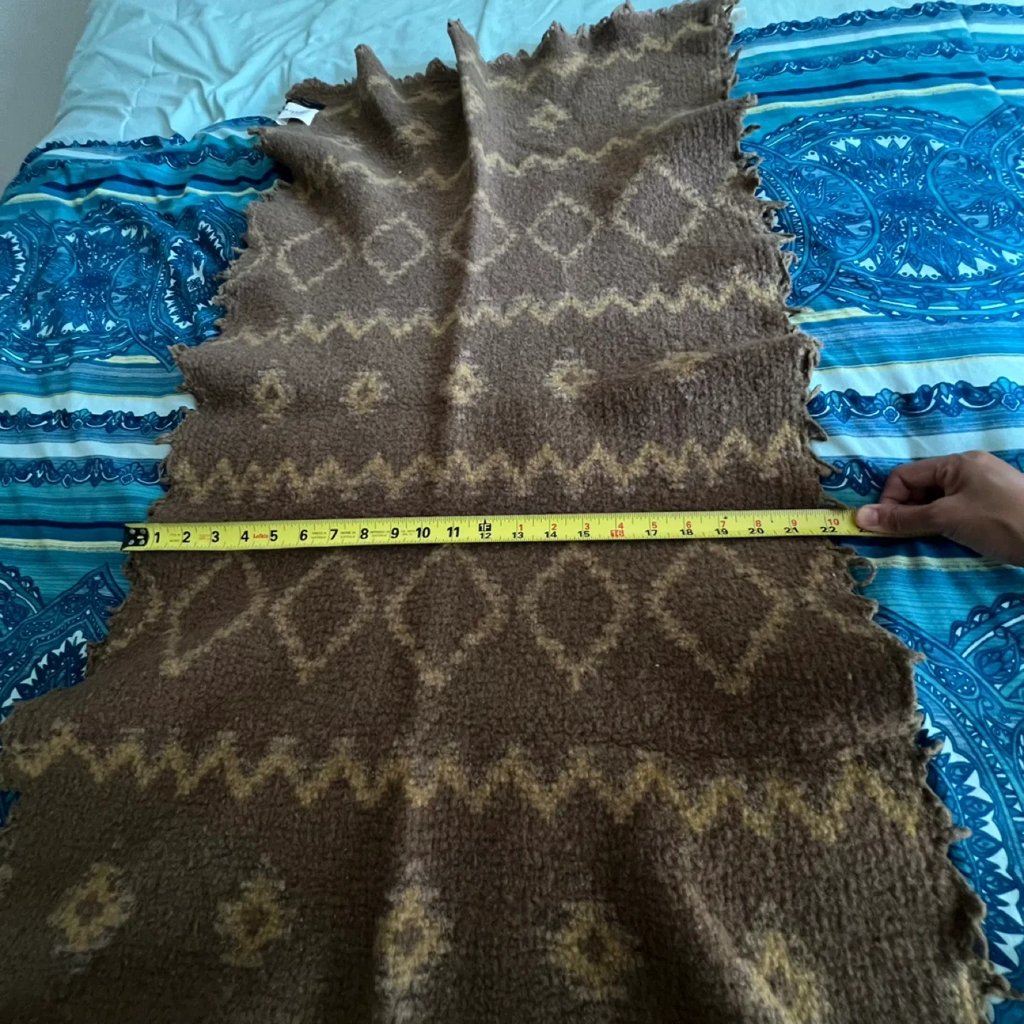 Brown Wool Throw Blanket image indicator(2)