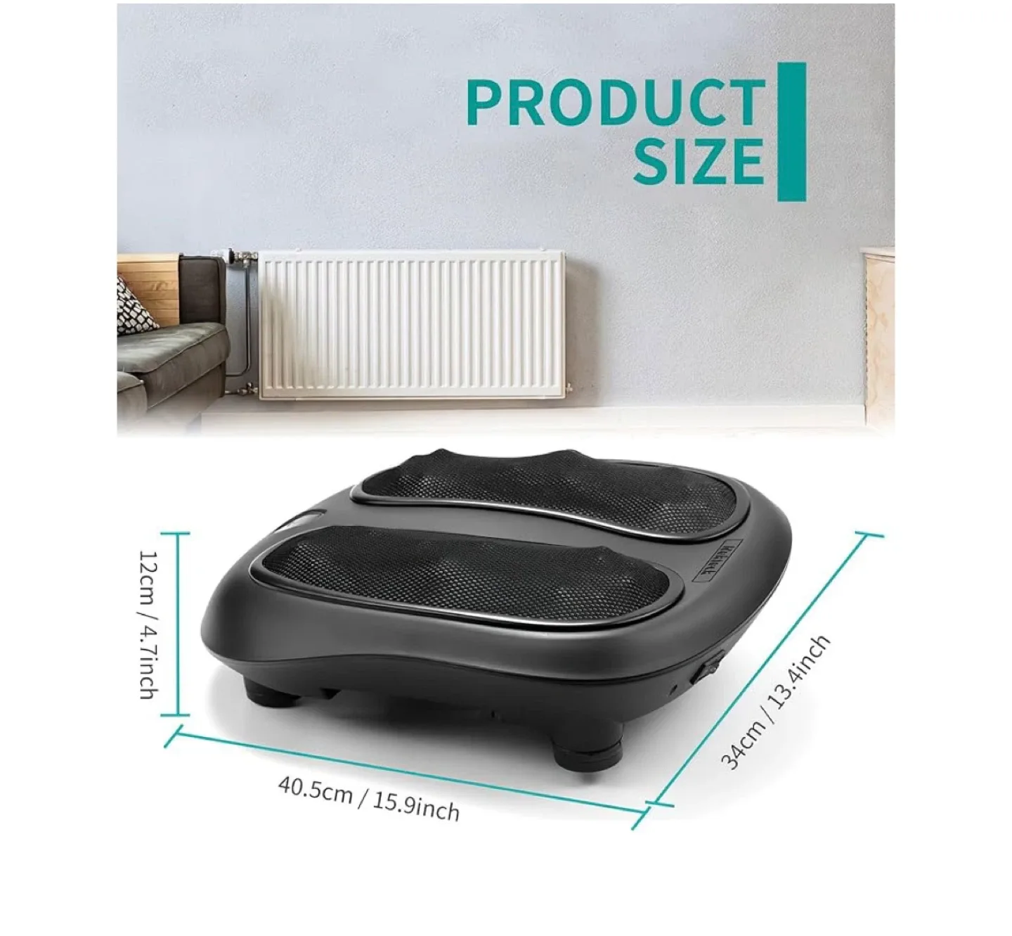 Nekteck Foot Massager Machine with Heat image indicator(9)