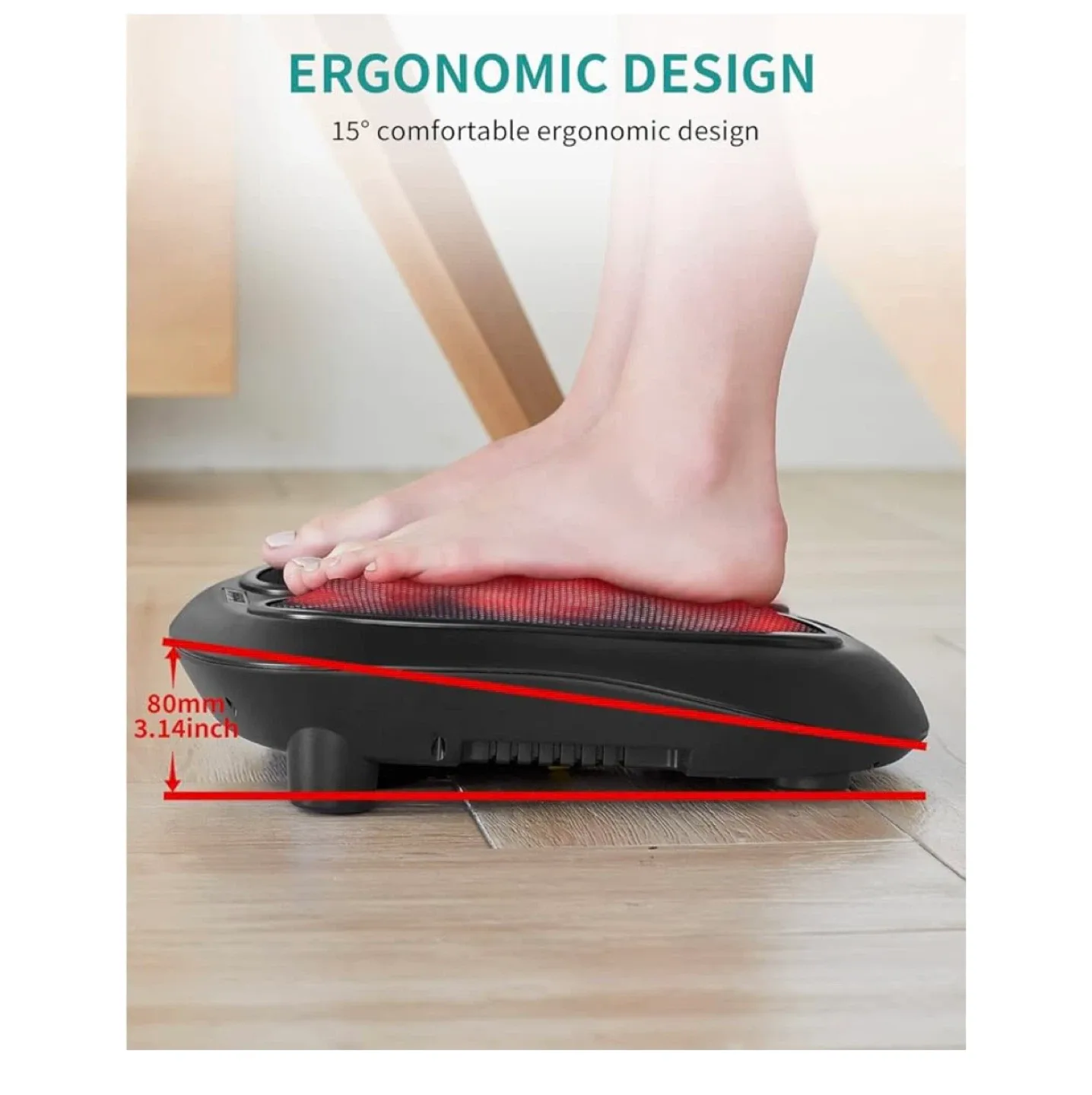 Nekteck Foot Massager Machine with Heat image indicator(7)