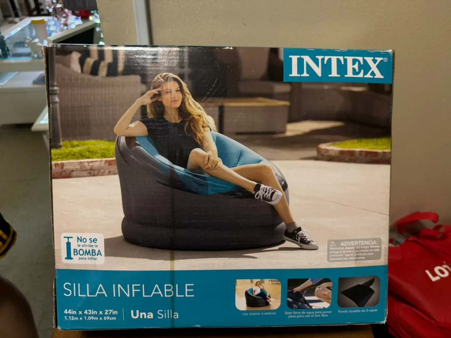 Intex Empire Inflatable Chair - Blue image indicator(2)