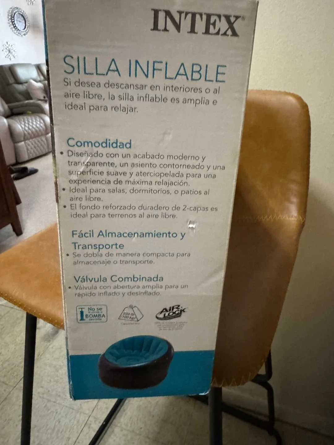 Intex Empire Inflatable Chair - Blue image indicator(4)