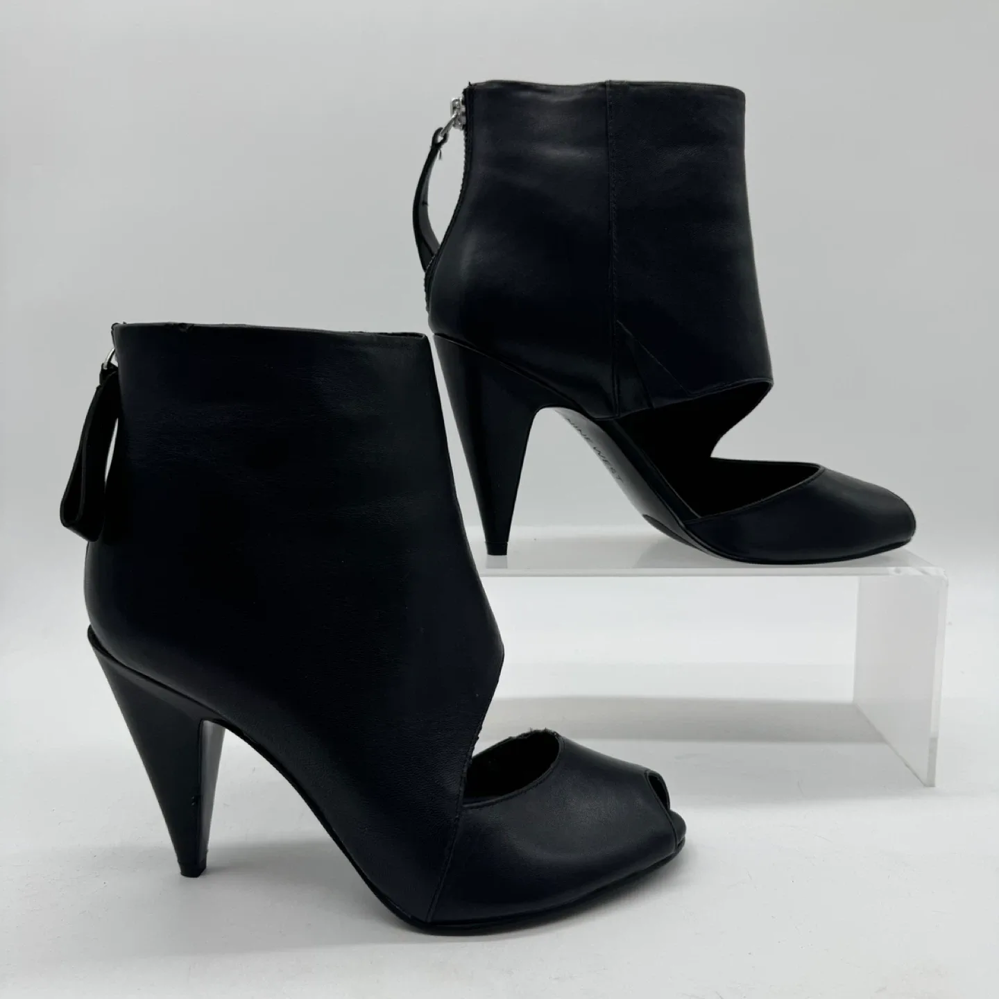 New Bernie Mev Black Woven Comfort Heels — Size 9B / EU 40 image indicator(7)