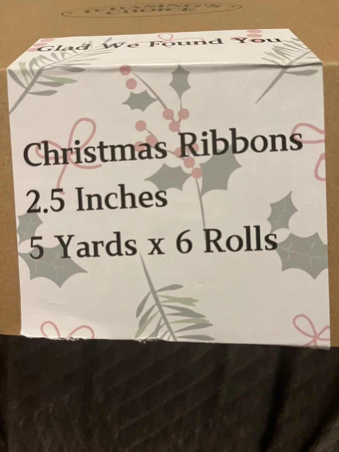 New! Choice Christmas Ribbons - NEW image indicator(2)