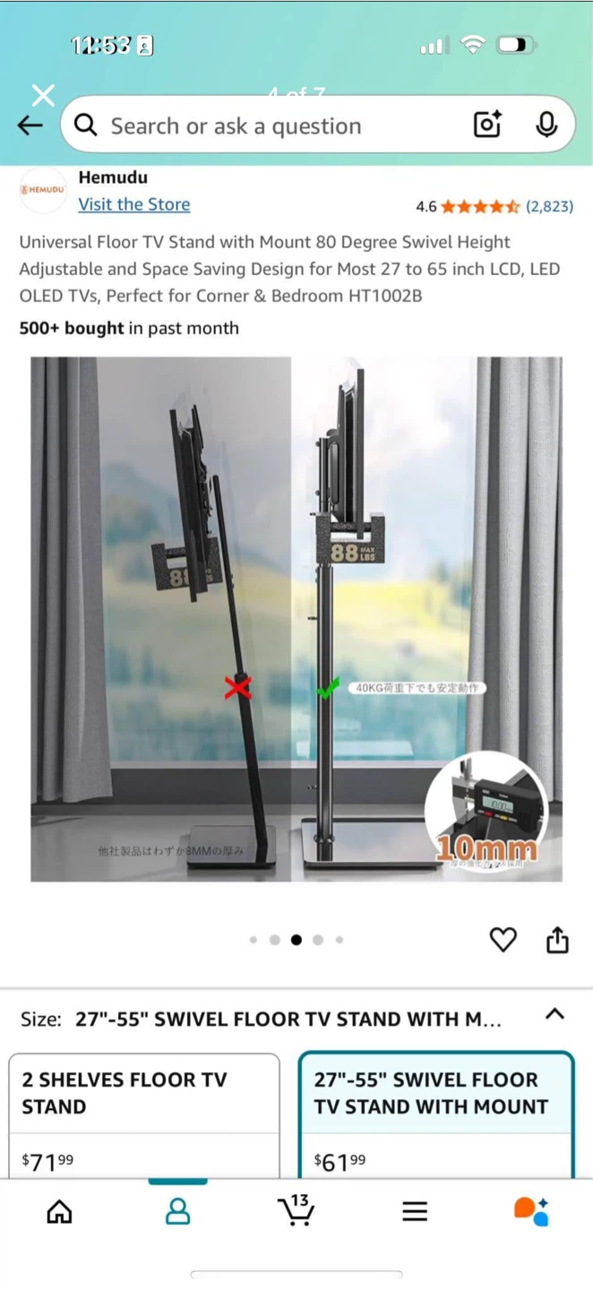 42” Vizio Smart TV with Stand - photo 5