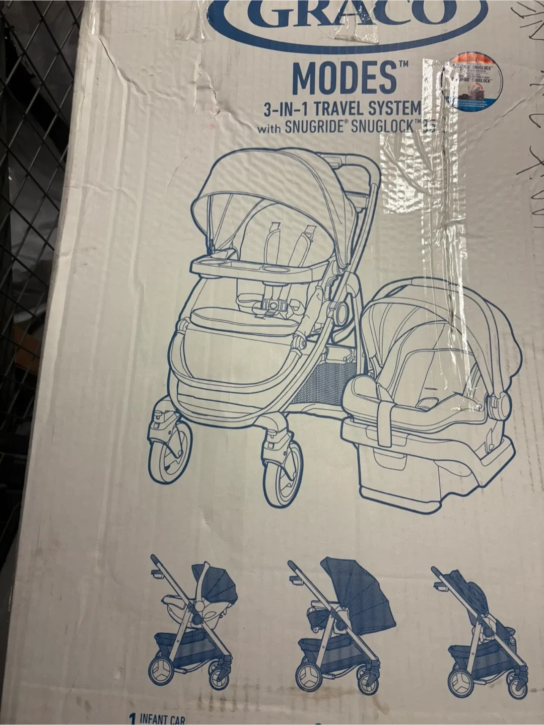 Graco Modes 3-in-1 Travel System Stroller image indicator(2)