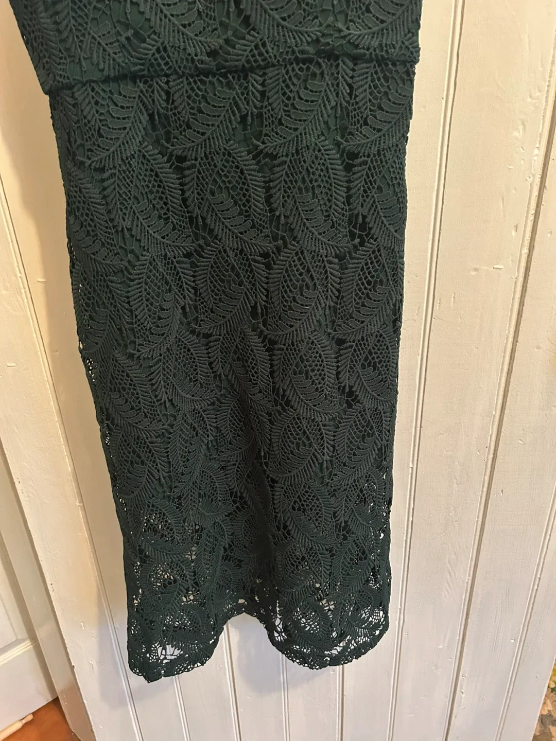 RW&CO. Green Lace Dress - Size 0 image indicator(3)
