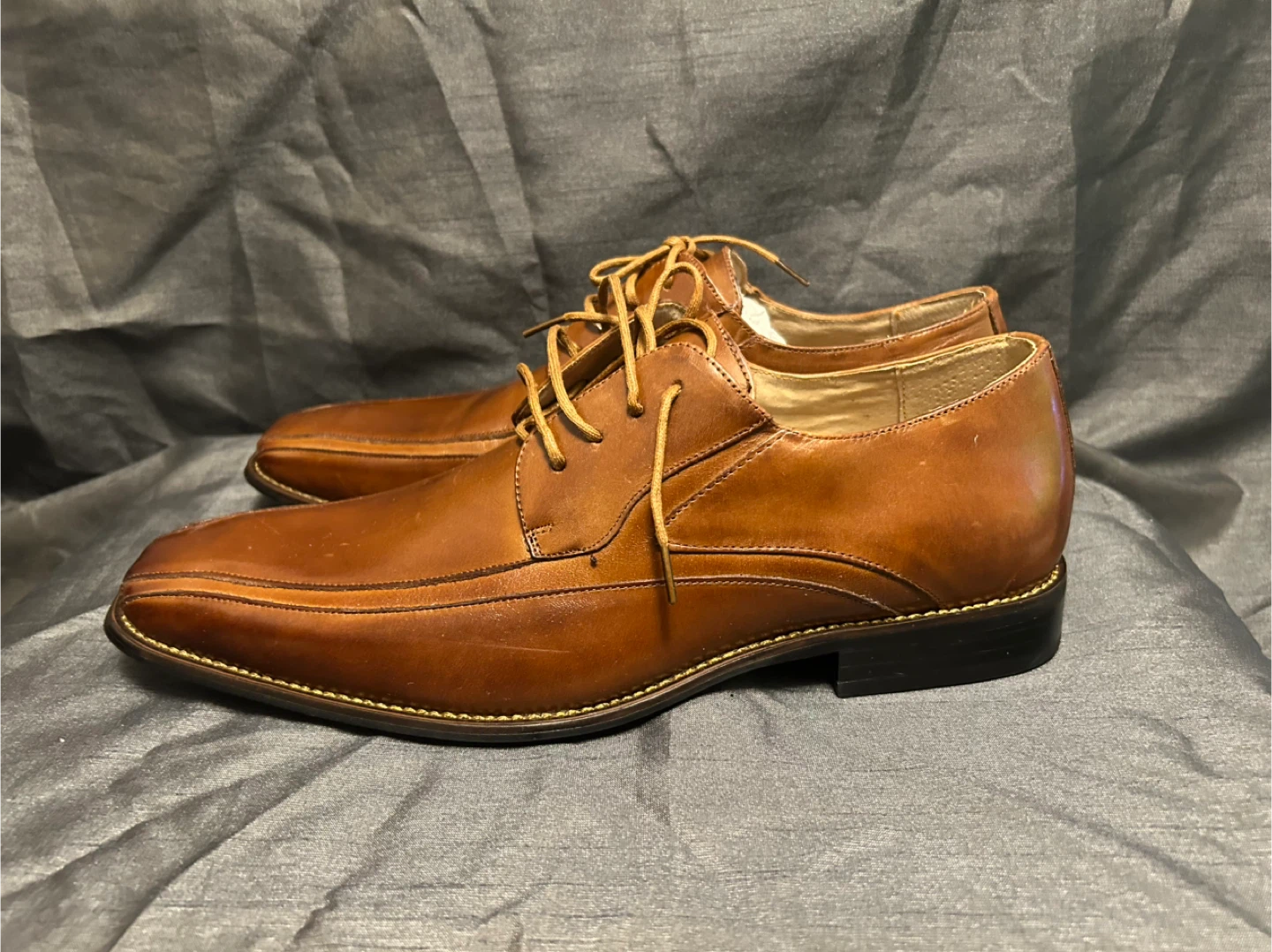 Stacy Adams Brown Leather Dress Shoes - photo 2