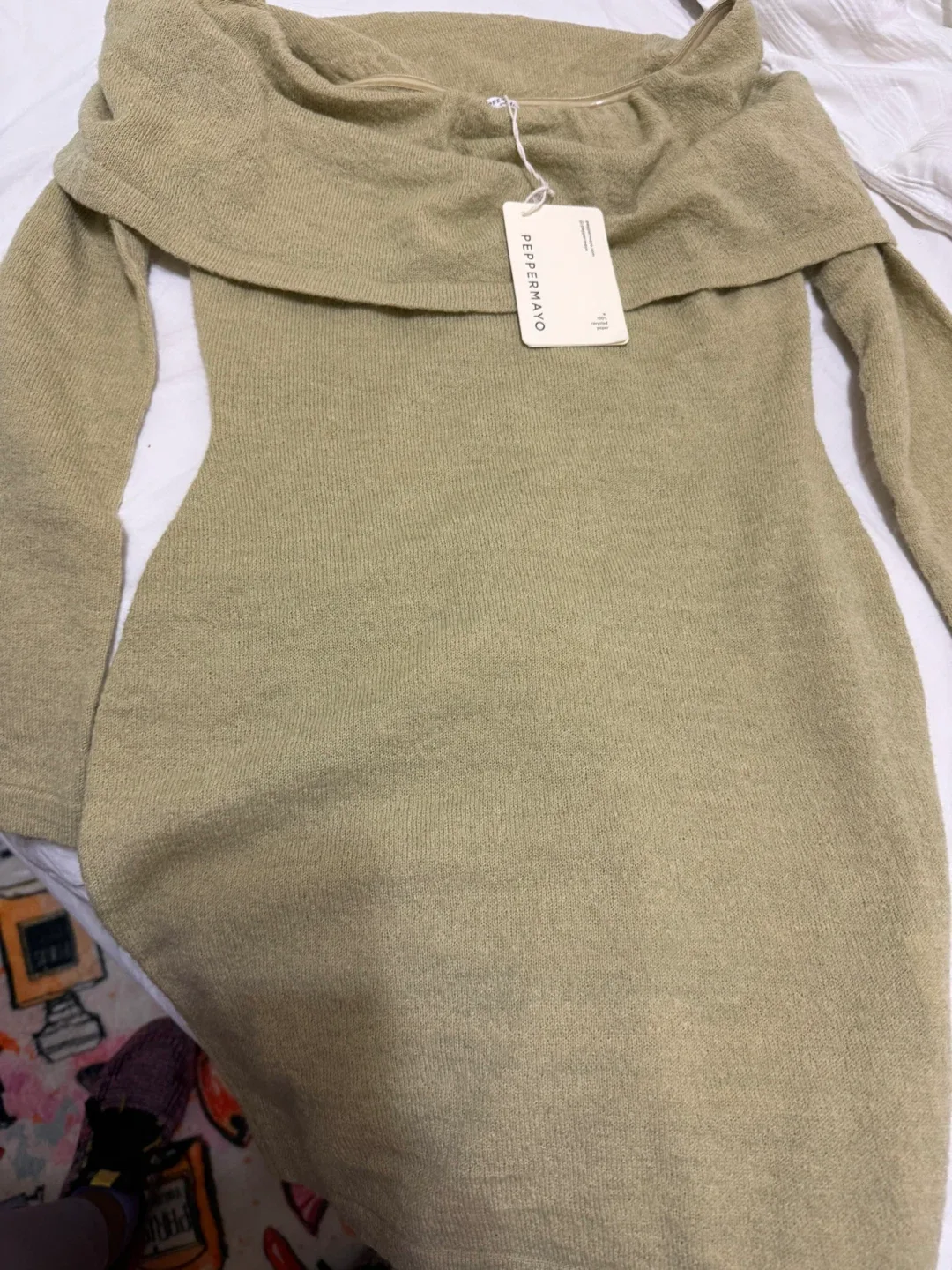 PepperMayo Myia Off Shoulder Mini Dress - S/M image indicator(3)