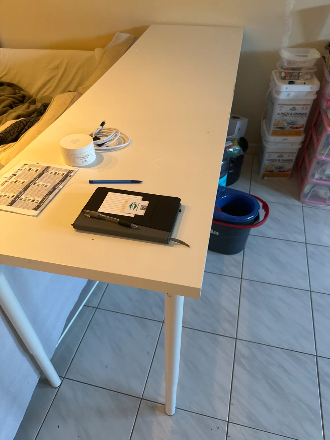 White Desk