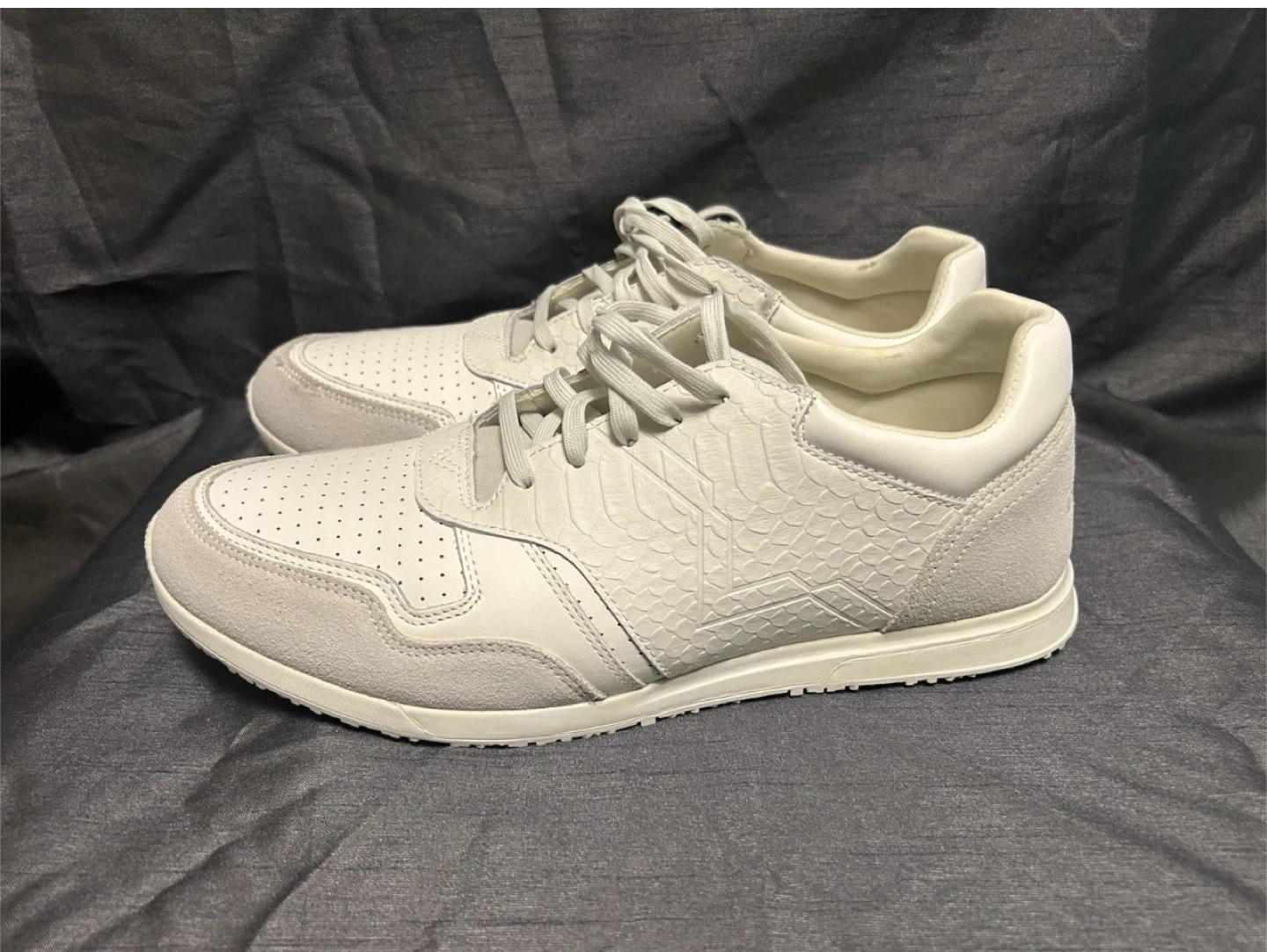 Diesel White Leather Sneakers - photo 2