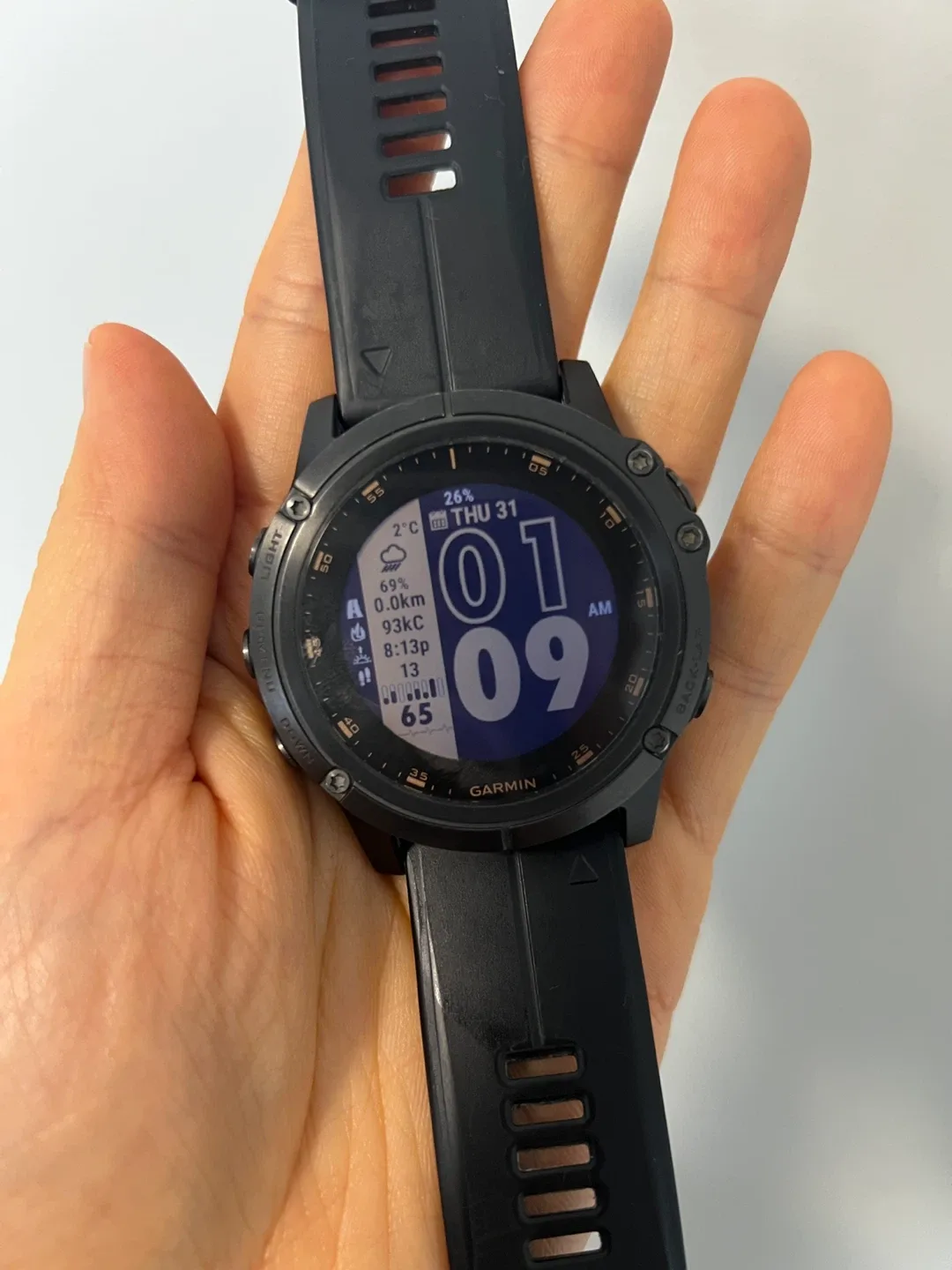 Garmin Fenix 5X Plus - Sapphire, Carbon Gray, 51mm thumbnail