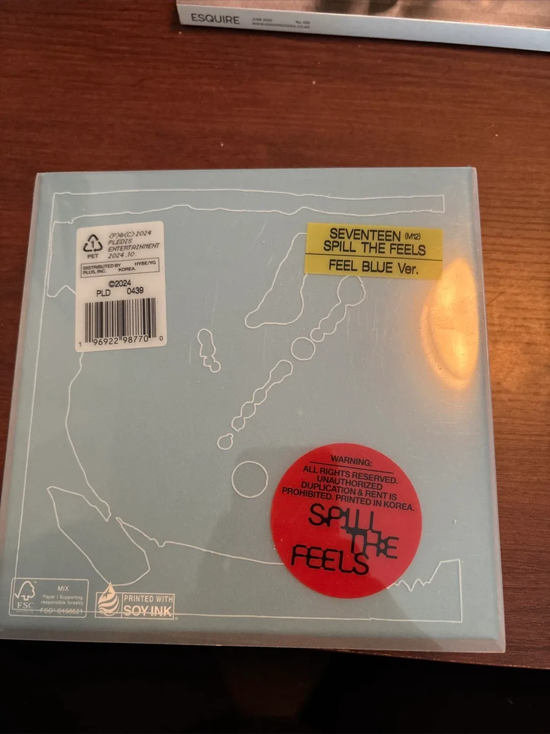 Seventeen Spill The Feels Album - Feel Blue Ver. image indicator(2)