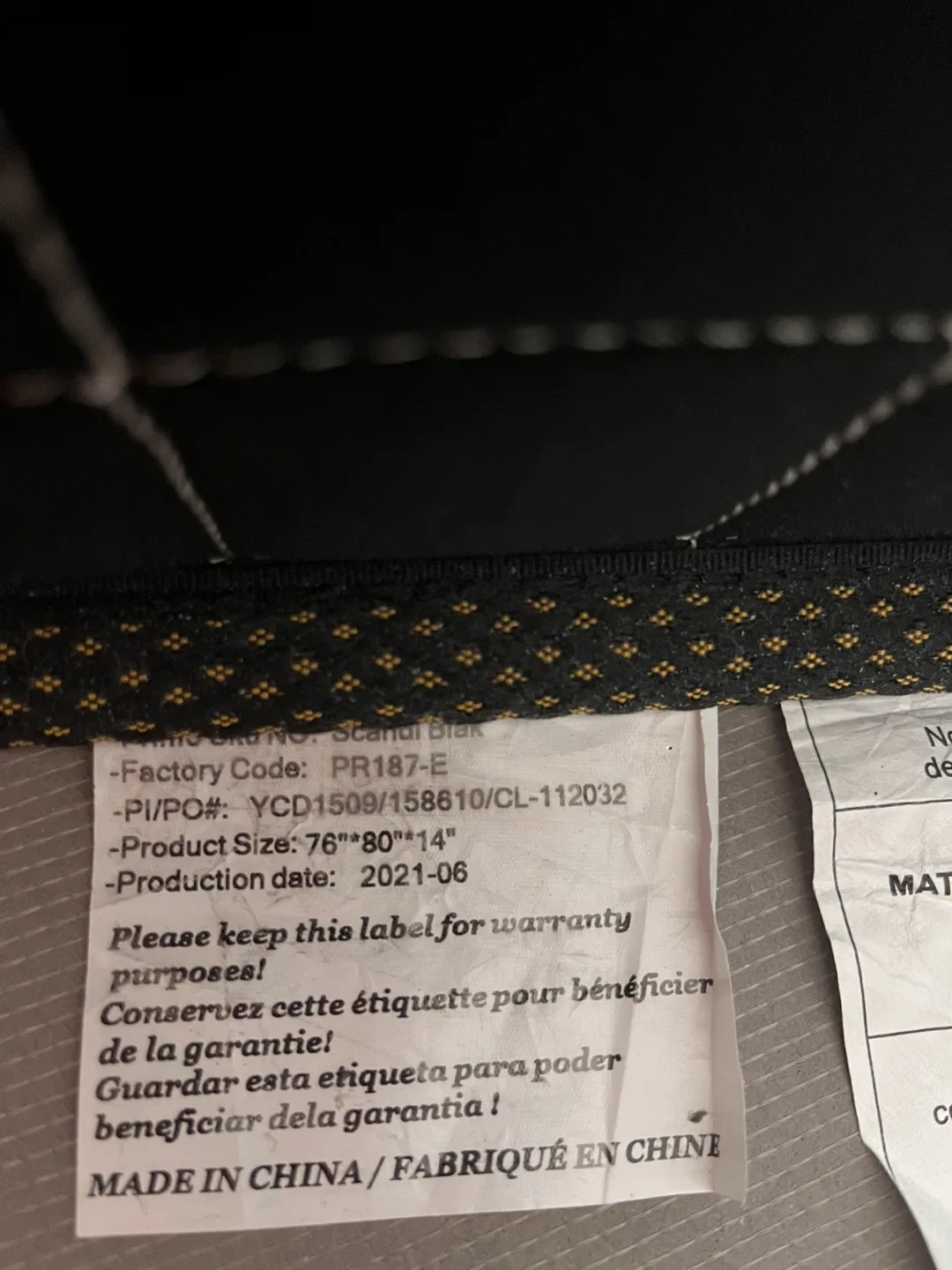 King size bad frame, mattress and box spring image indicator(6)