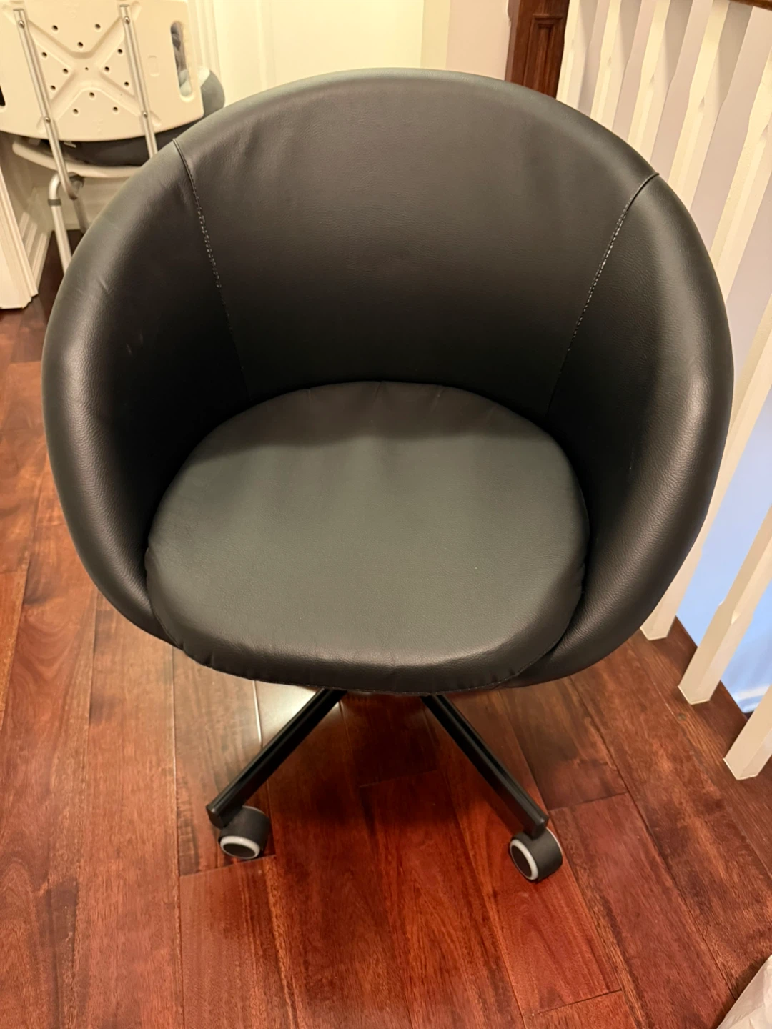 IKEA Black Swivel Office Chair