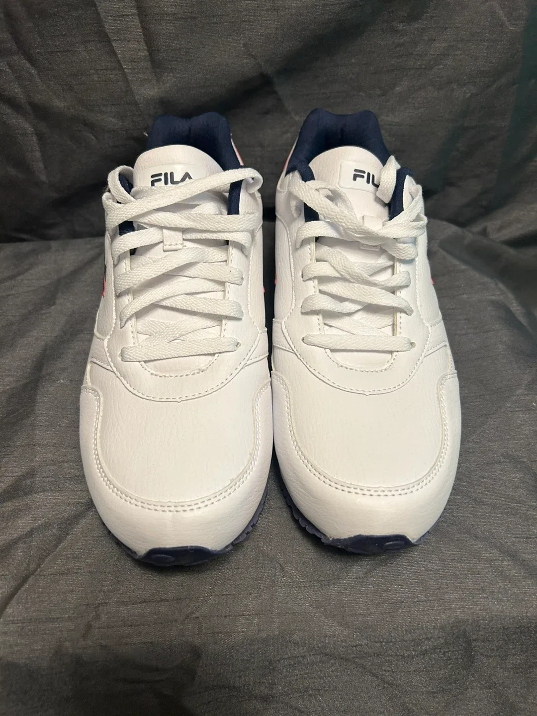 Fila White Leather Sneakers thumbnail