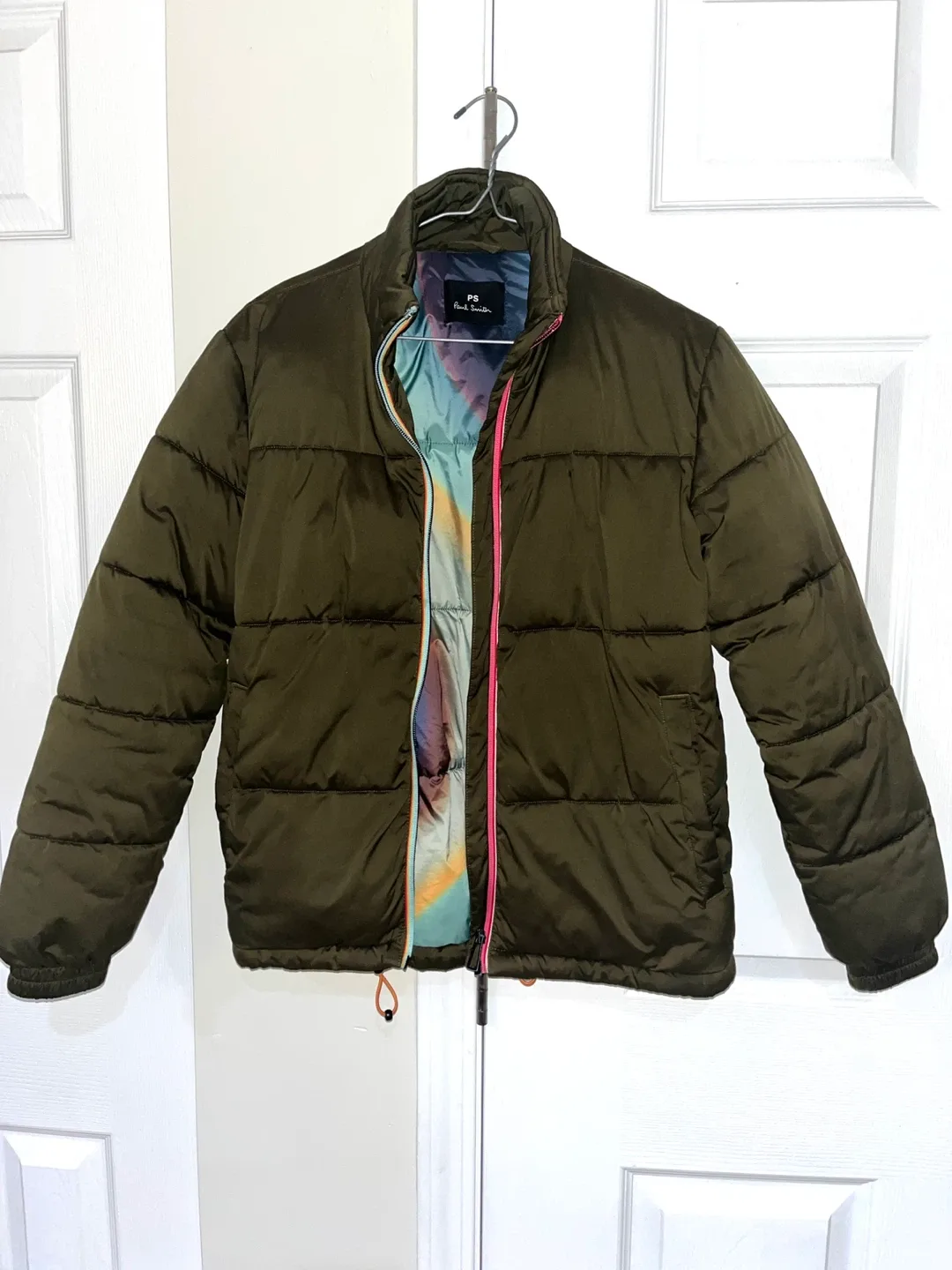 PS Paul Smith Olive Puffer Jacket image indicator(5)