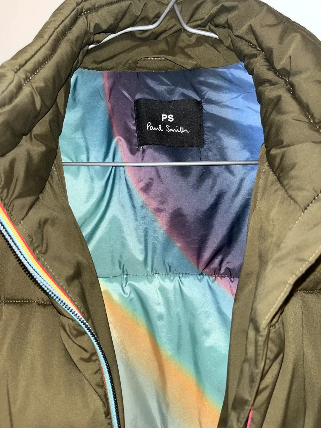 PS Paul Smith Olive Puffer Jacket image indicator(3)