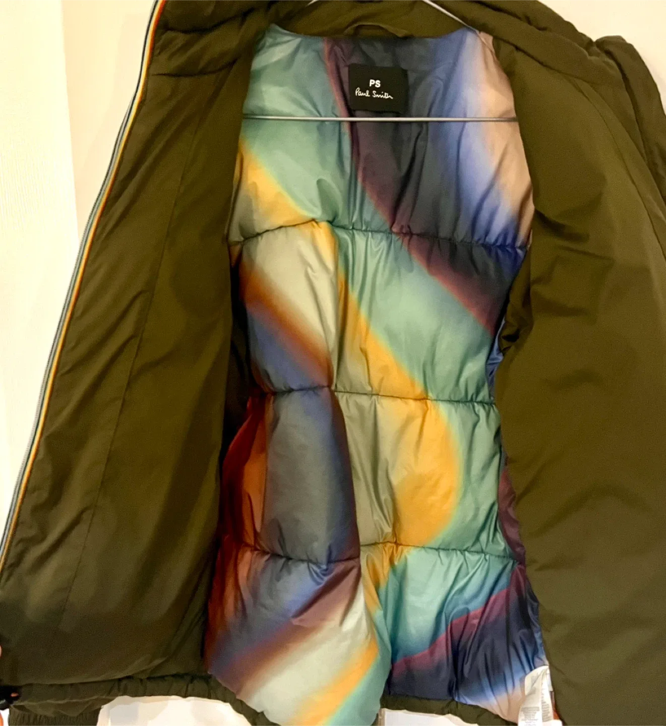 PS Paul Smith Olive Puffer Jacket image indicator(2)