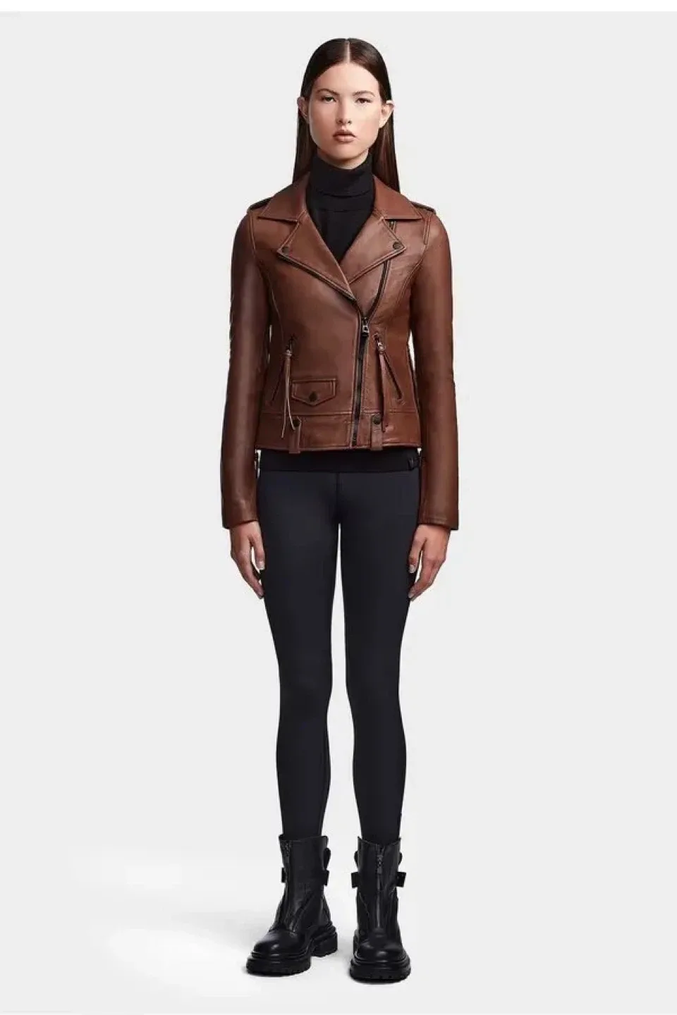 Rudsak Mergo Leather Jacket - Size P/S (Small) image indicator(6)